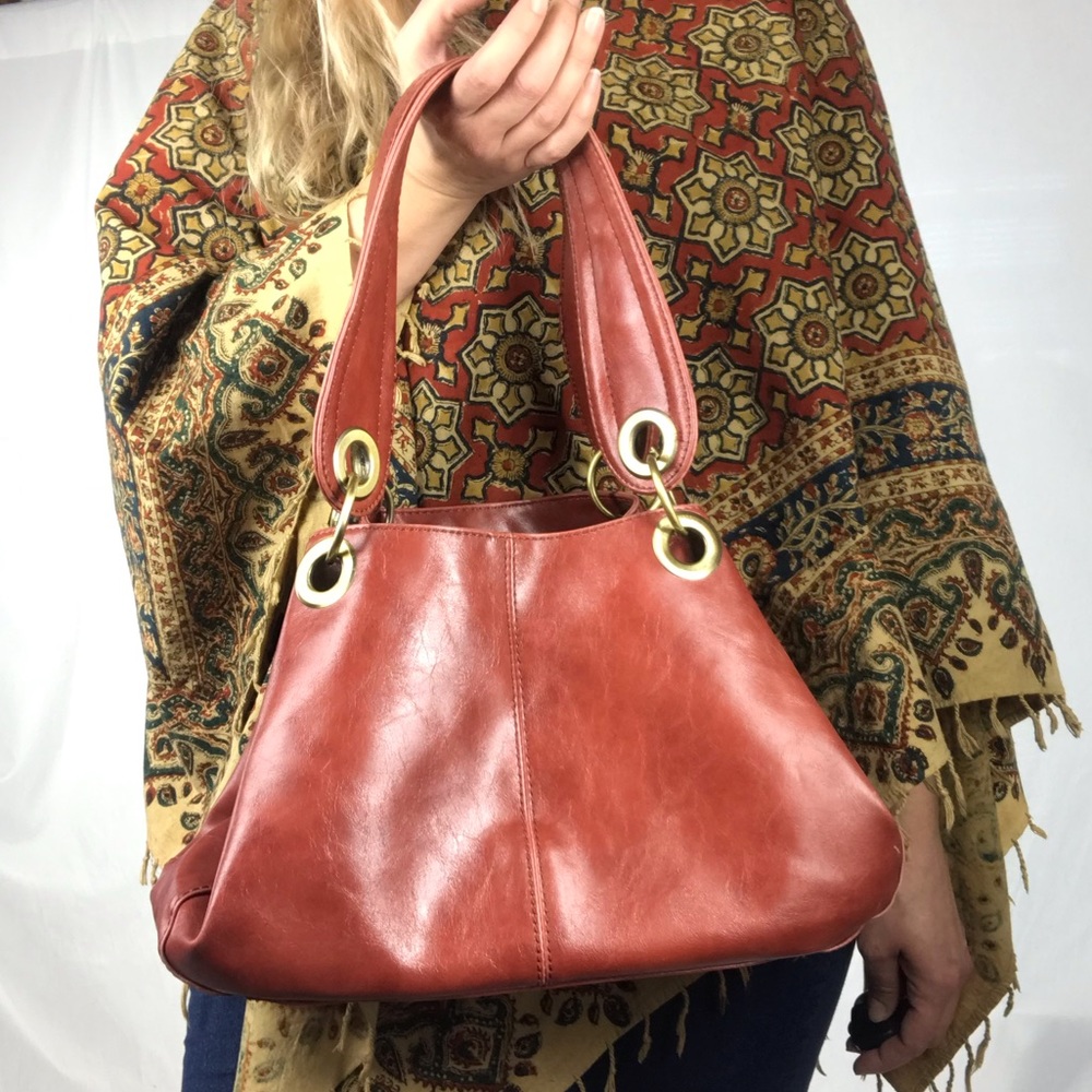 ALDO Brown Boho Bucket Bag